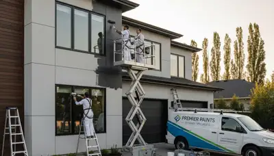 Professional exterior house painting in Des Moines, IA by local residential painting experts