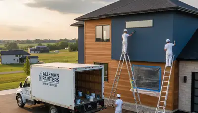 House painters in Des Moines, IA providing professional interior and exterior painting services