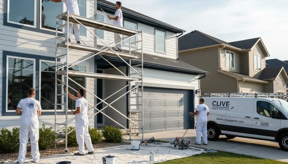 Professional house painting service in Des Moines, IA for interior and exterior homes