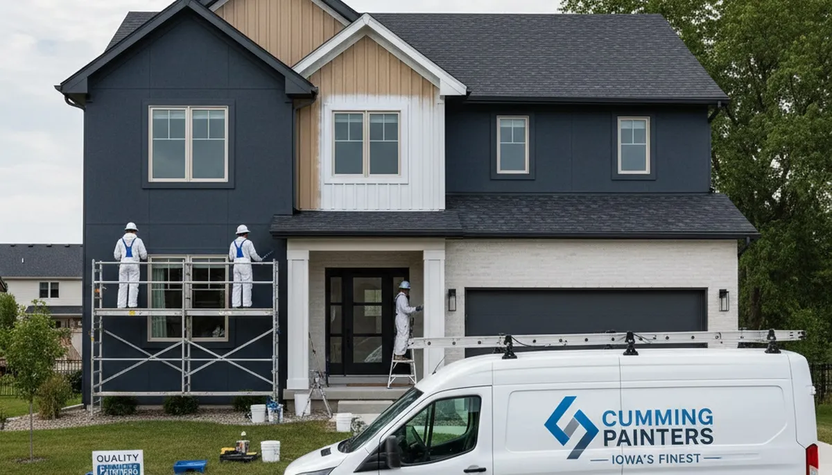 Des Moines, IA house painting service for residential interior and exterior painting projects