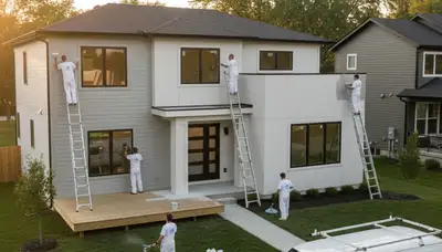 House painting services in Des Moines, IA for residential interior and exterior home painting projects
