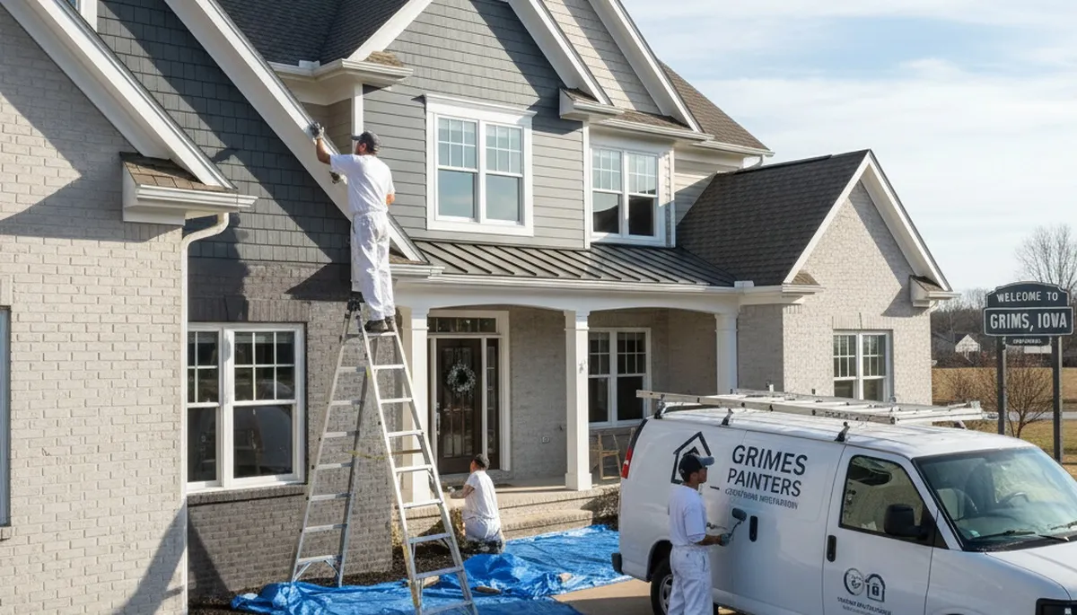 Professional house painting service in Des Moines, IA for interior and exterior home projects