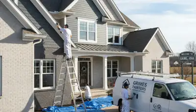 Professional house painting service in Des Moines, IA for interior and exterior home projects
