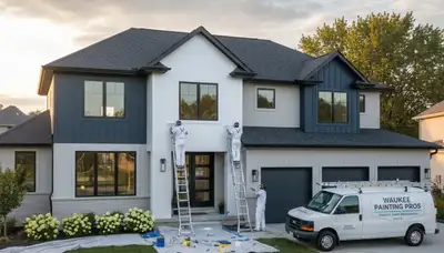 House painters serving Des Moines, IA for residential interior and exterior painting services